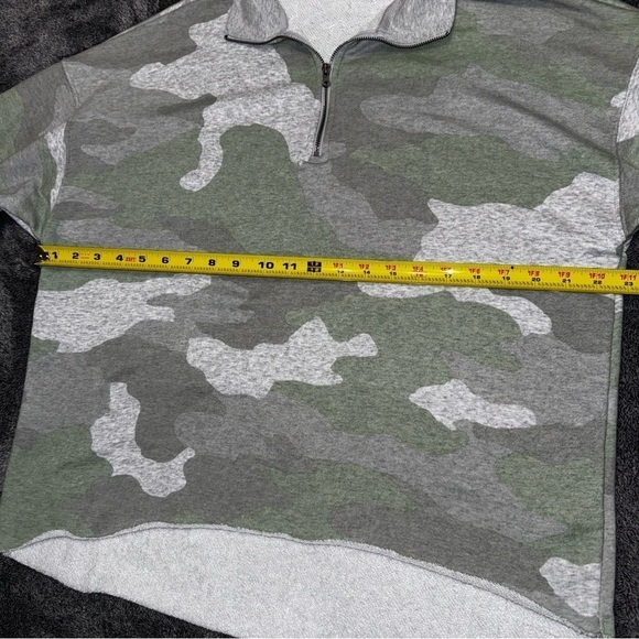 NWOT Aerie Camo soft half zip oversized sweater size small - Picture 5 of 7